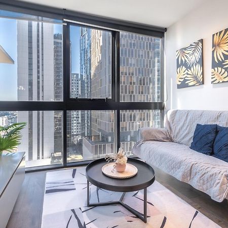 Relaxed 1Br1Ba City View Apt Wifi In Heart Melcbd Melbourne Exteriör bild